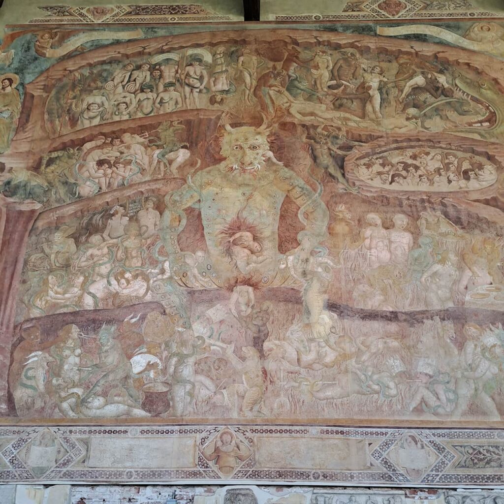affresco inferno buffalmacco camposanto pisa
