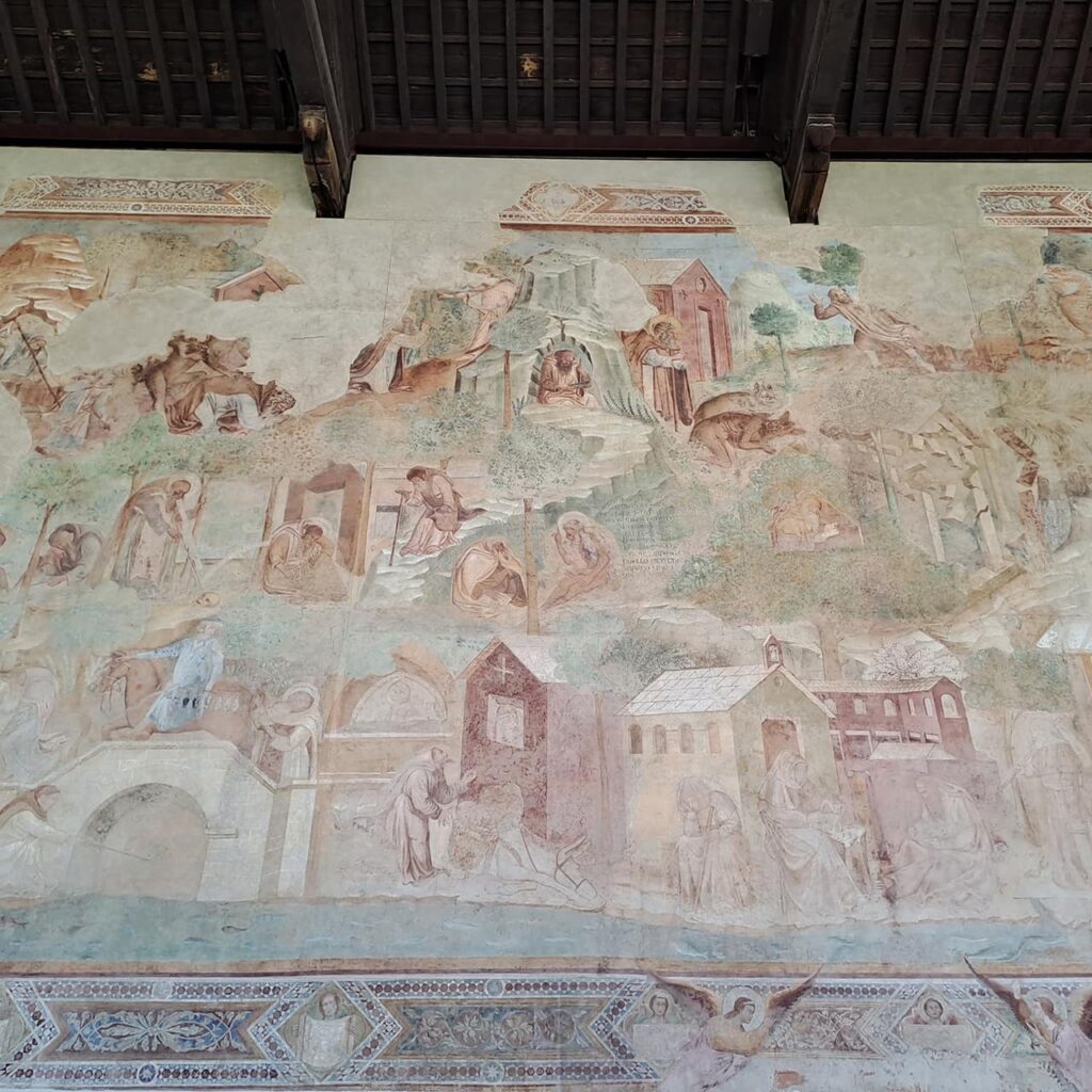la tebaide affresco buffalmacco camposanto pisa
