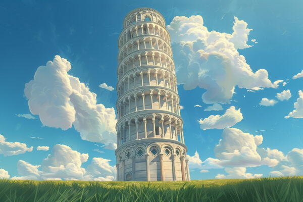 toren van pisa voor kinderen
